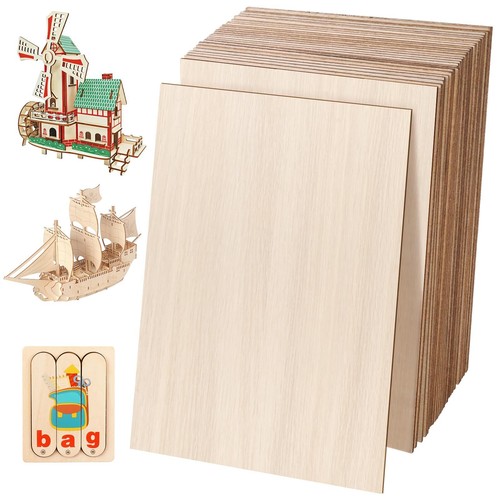 Pack basswood sheets - 24,